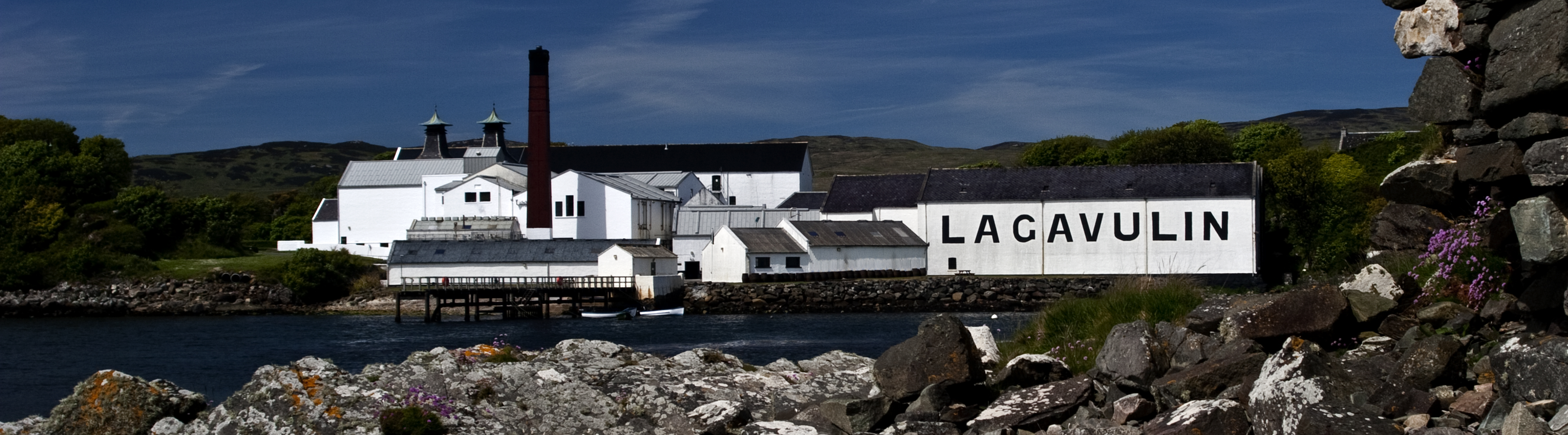 The Lagavulin Distillery on Islay.