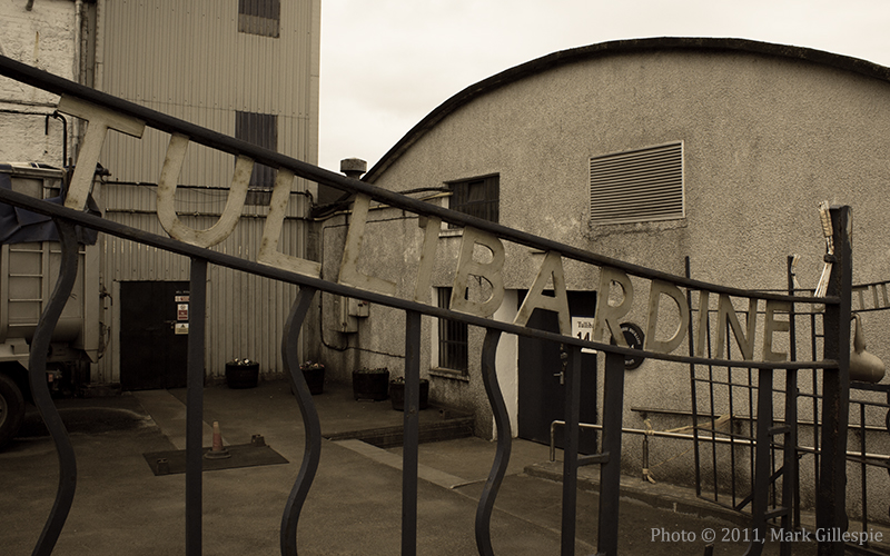 The Tullibardine Distillery in Scotland.