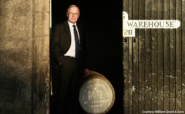 The Balvenie's Malt Master David Stewart. Photo courtesy William Grant & Sons.