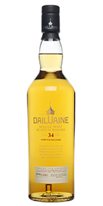 Dailuane 34 Years Old. Image courtesy Diageo.