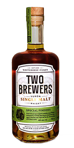 Two Brewers Single Malt Release #04. Image courtesy Yukon Spirits.