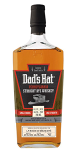 Dad's Hat Straight Rye Barrel Proof. Photo courtesy La Maison du Whisky.