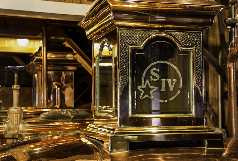 The spirit safe or "trybox" at Maker's Mark Distillery in Loretto, Kentucky. Photo ©2015, Mark Gillespie/CaskStrength Media.