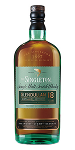 The Singleton of Glendullan 18. Image courtesy Diageo.