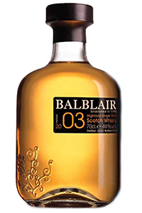 Balblair 2003 Vintage. Image courtesy Balblair. 