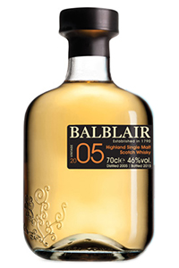 Balblair 2005 Vintage. Image courtesy Balblair. 