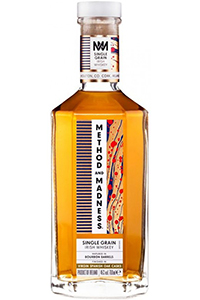 Method and Madness Single Grain Irish Whiskey. Image courtesy Irish Distillers Pernod Ricard.