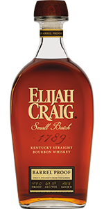 Elijah Craig Barrel Proof Bourbon. Image courtesy Heaven Hill. 