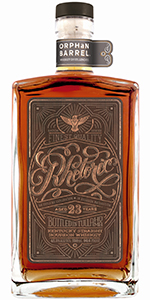 Orphan Barrel Rhetoric 23 Year Old Bourbon. Image courtesy Diageo.