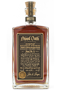 Blood Oath Pact No. 3 Bourbon. Image courtesy Luxco. 