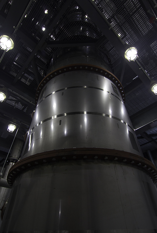 The new 66-inch column still at Heaven Hill's Bernheim Distillery in Louisville, Kentucky. Photo ©2017, Mark Gillespie/CaskStrength Media.