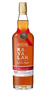 Kavalan Manzanilla Single Cask. Image courtesy King Car Group.