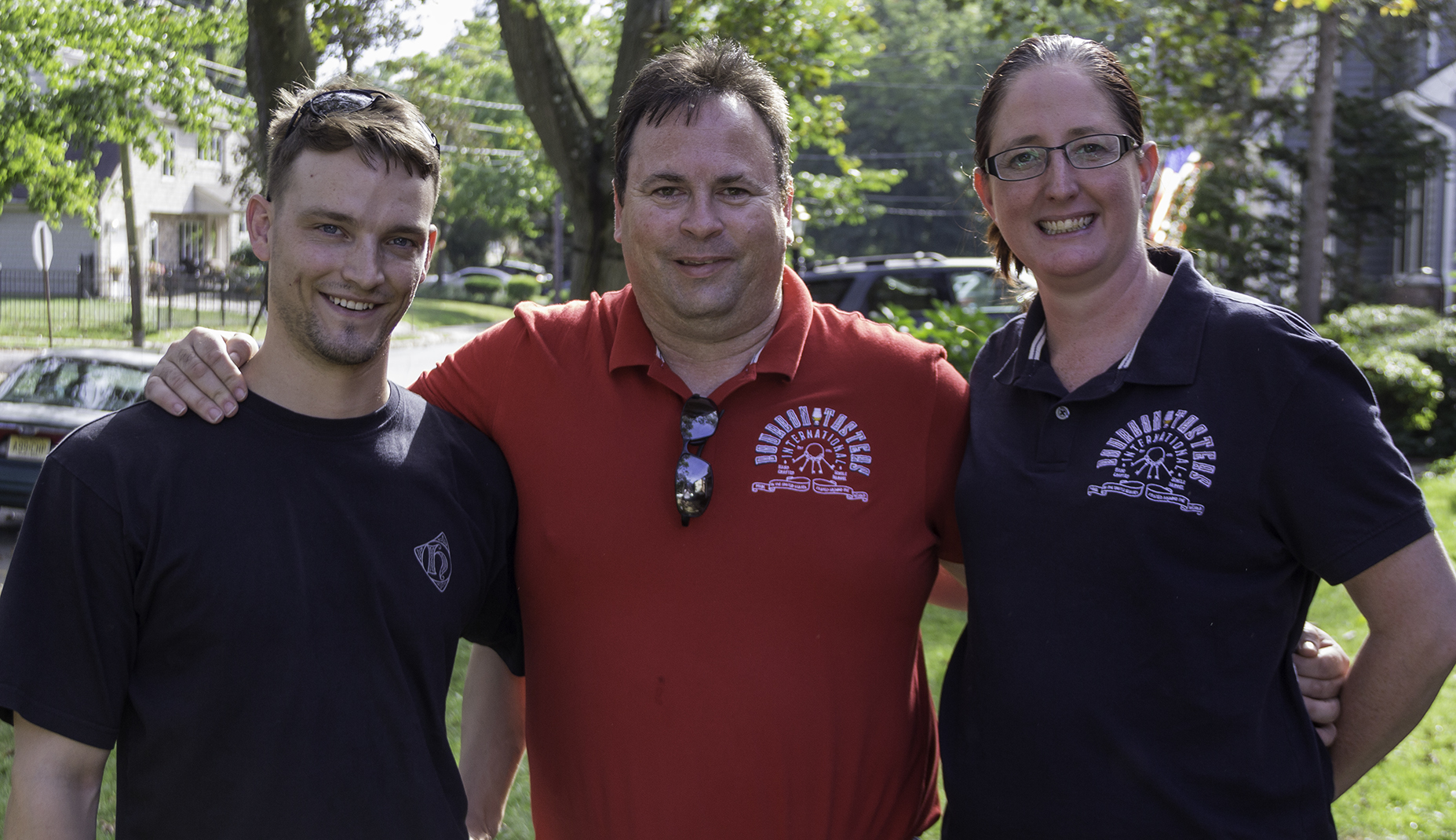 Our tasting panel this month (L-R): Colton Smith, Chris Tatzenko, and Lilith Morgan. Photo ©2017, Mark Gillespie/CaskStrength Media.