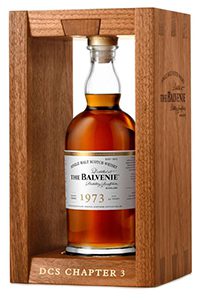 The Balvenie DCS Compendium 1973. Image courtesy William Grant & Sons.