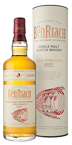 BenRiach Peated Cask Strength Batch #1. Image courtesy The BenRiach Distillery Company.