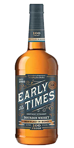 Early Times Bottled in Bond Bourbon. Image courtesy Early Times/Brown-Forman.