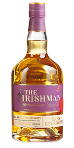 The Irishman Cask Strength 2017. Image courtesy Walsh Whiskey Company.