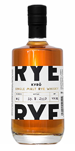 Kyrö Single Malt Rye Whisky. Image courtesy Kyrö Distillery.