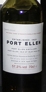 Port Ellen 2003 Third Annual Release. Photo ©2017, Mark Gillespie/CaskStrength Media.