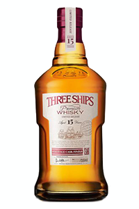 Three Ships Pinotage Cask Finish. Image courtesy Distell.