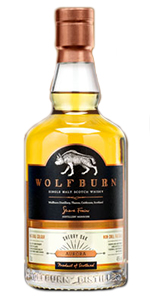 Wolfburn Aurora. Image courtesy Wolfburn Distillery.