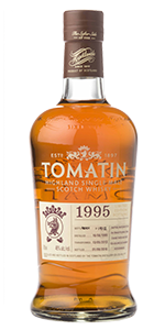 Tomatin 1995. Image courtesy Tomatin Distillery.