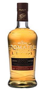 Tomatin 2007 Rum Cask. Image courtesy Tomatin.