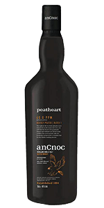 anCnoc Peatheart Single Malt. Image courtesy anCnoc/Inver House.