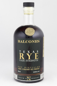 Balcones Texas Rye Cask Strength. Photo ©2018, Mark Gillespie/CaskStrength Media.