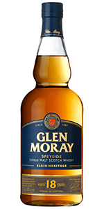 Glen Moray 18. Image courtesy Glen Moray/La Martiniquaise.