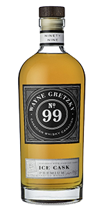 Wayne Gretzky No. 99 Ice Cask Canadian Whisky. Image courtesy Wayne Gretzky Estates.