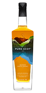 Pure Scot Blended Scotch Whisky. Image courtesy Bladnoch Distillery Company.