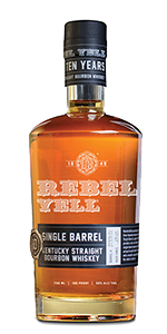 Rebel Yell Single Barrel Bourbon. Image courtesy Luxco.