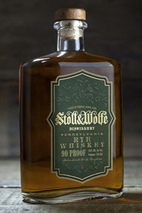 Stoll & Wolfe Rye Whiskey. Image courtesy Stoll & Wolfe Distillery.