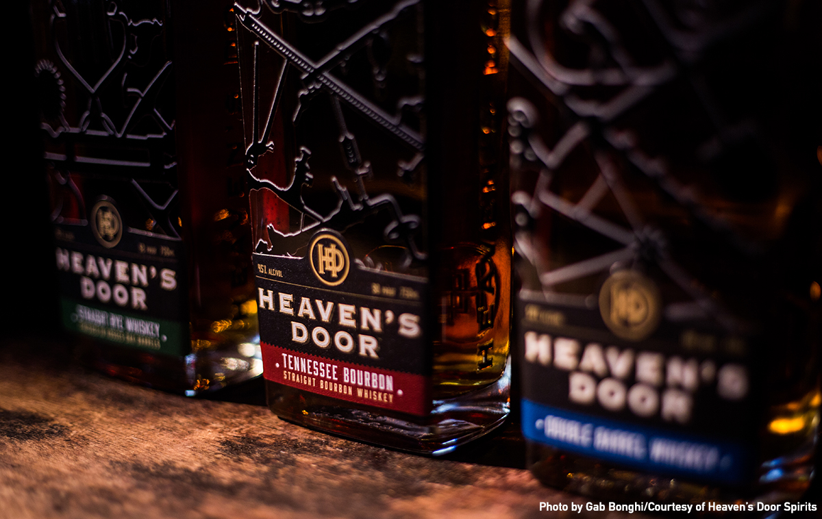 The Heaven's Door whiskies. Image by Gab Bonghi courtesy Heaven's Door Spirits.