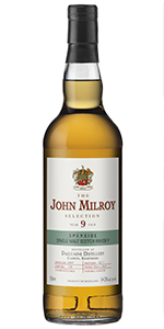 The John Milroy Selection Dailuane 9 Years Old. Image courtesy Spirit Imports.