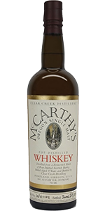 McCarthy's Oregon Single Malt. Image courtesy Hood River Distillers.