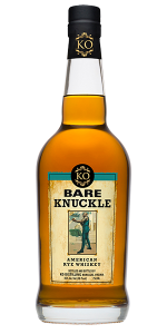 Bare Knuckle American Rye Whiskey. Image courtesy KO Distilling.