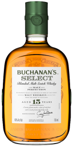 Buchanan's Select Blended Malt Scotch Whisky. Image courtesy Diageo.