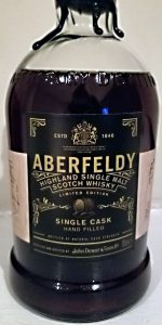 Aberfeldy 1999 Single Cask #3. Photo courtesy Holly Seidewand/Bacardi.