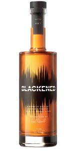 Blackened American Whiskey. Image courtesy Sweet Amber Distilling Company.