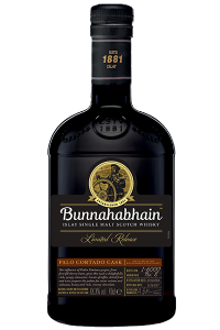 Bunnahabhain 1997 Palo Cortado Cask Finish. Image courtesy Bunnahabhain/Distell.