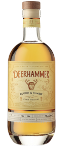 Deerhammer Rough & Tumble Corn Whiskey. Image courtesy Deerhammer Distilling.