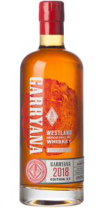 Westland Garryana 3/1 2018 Release. Image courtesy Westland Distillery.