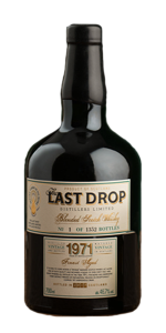 The Last Drop 1971 Blended Scotch Whisky. Image courtesy The Last Drop Distillers.