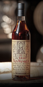 Old Rip Van Winkle 10 Year Old Bourbon. Image courtesy Old Rip Van Winkle Distillery.