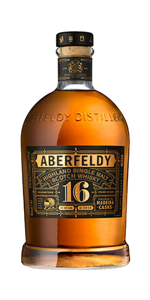 Aberfeldy 16 Madeira Finish. Image courtesy Aberfeldy/John Dewar & Sons/Bacardi.