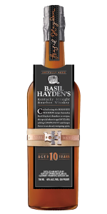 Basil Hayden's 10 Year Old Bourbon. Image courtesy Beam Suntory.