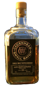 Cadenhead's Small Batch Glen Grant-Glenlivet 19. Photo ©2019, Mark Gillespie/CaskStrength Media.