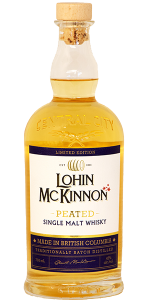 Lohin McKinnon Peated Single Malt. Image courtesy Central City Brewers.